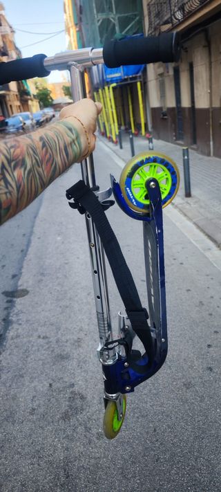 Patinete plegable ruedas 125 mm