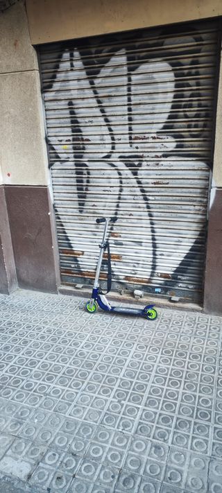 Patinete plegable ruedas 125 mm