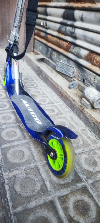 Patinete plegable ruedas 125 mm