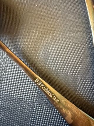 Set 2 Cucchiaini Vintage Metallo