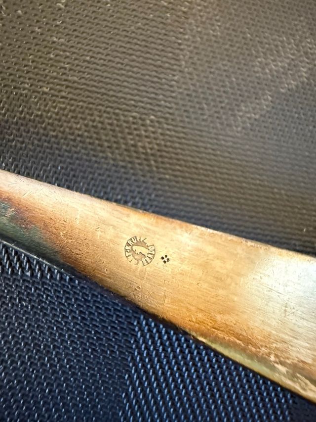 Set 2 Cucchiaini Vintage Metallo