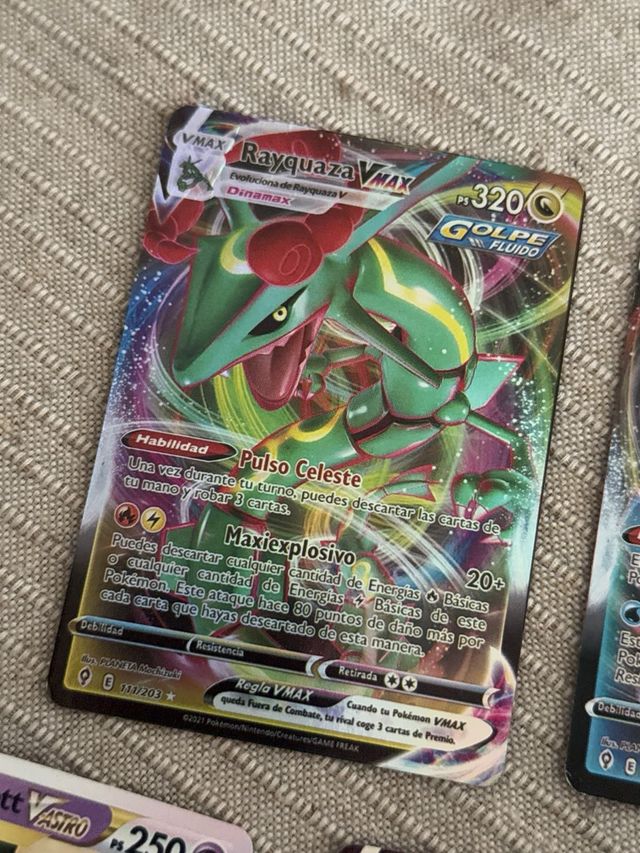 Lote Cartas Pokémon V/VMAX
