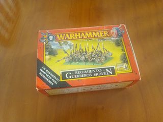 Warhammer Skavens - Piezas de plástico