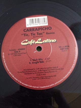 12 dischi di Carrapicho - musica brasiliana dance