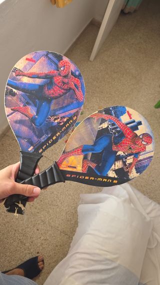 Raquetas Spiderman 2 Playa