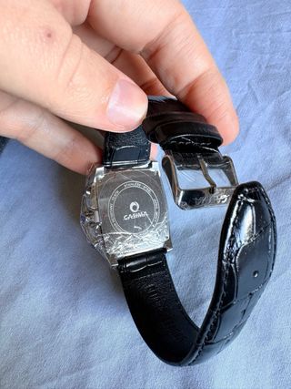 Reloj Casima Negro/Plata Hombre