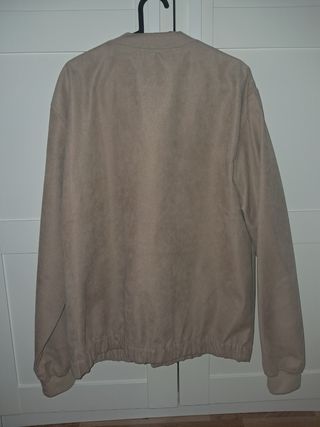 Cazadora Bomber Beige Pull&Bear