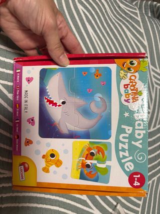 Puzzle Carotina Baby Marino 1-4 Piezas