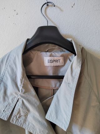 Gabardina Esprit Beige/Gris