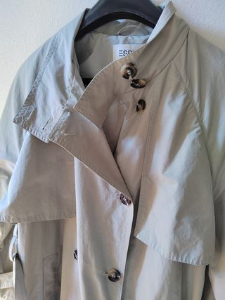 Gabardina Esprit Beige/Gris