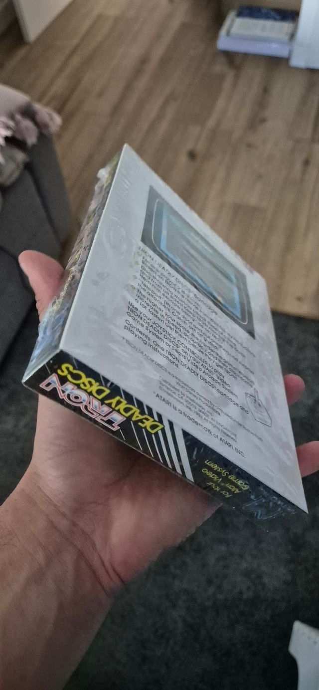 Tron Deadly Discs Atari 2600 Videojuego precintado