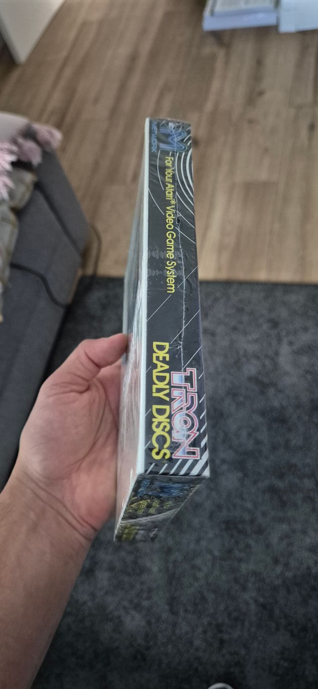 Tron Deadly Discs Atari 2600 Videojuego precintado