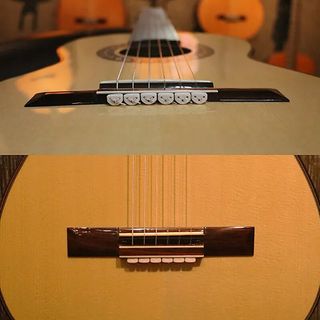 6 encordadores puente guitarra clásica flamenca