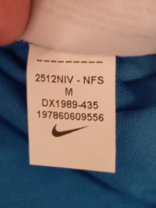 Camiseta Nike Just Do It Azul Talla M