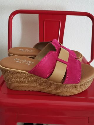 Zeppe Bio-Colors Pelle Tg 35