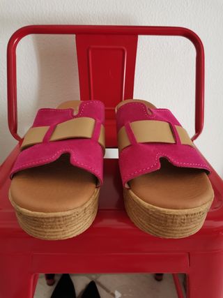 Zeppe Bio-Colors Pelle Tg 35