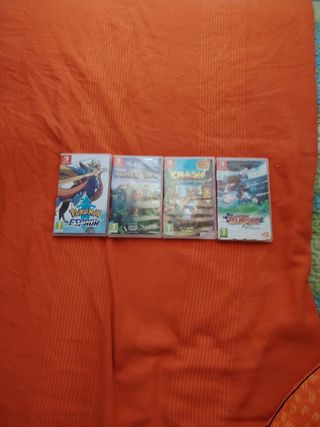 Pack 4 Juegos Nintendo Switch