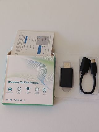 Adaptador CarPlay y Android Auto Inalámbric 2 en 1