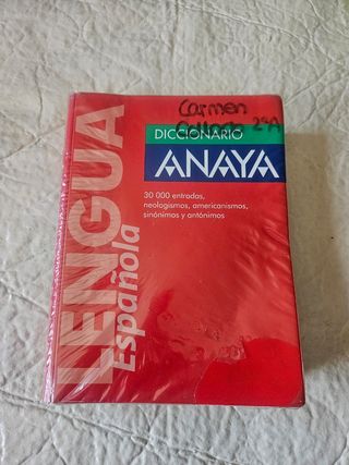 Diccionario de la lengua española anaya