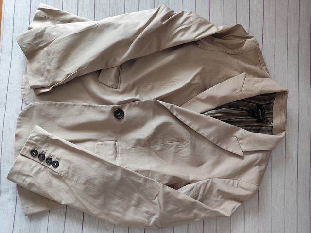 Blazer Mango Suit beige