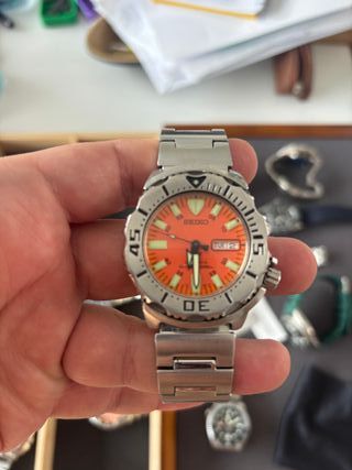 Reloj Seiko SKX781K1 Orange Monster