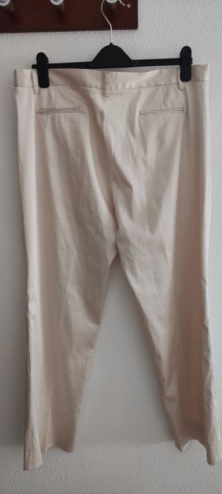 Pantalón Pedro del Hierro Talla 48 Beige