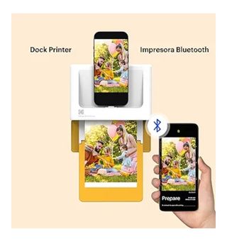 Impresora Kodak Dock Plus 4PASS Blanca