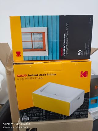 Impresora Kodak Dock Plus 4PASS Blanca