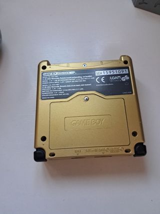 Game Boy Advance SP Edición Zelda Dorada