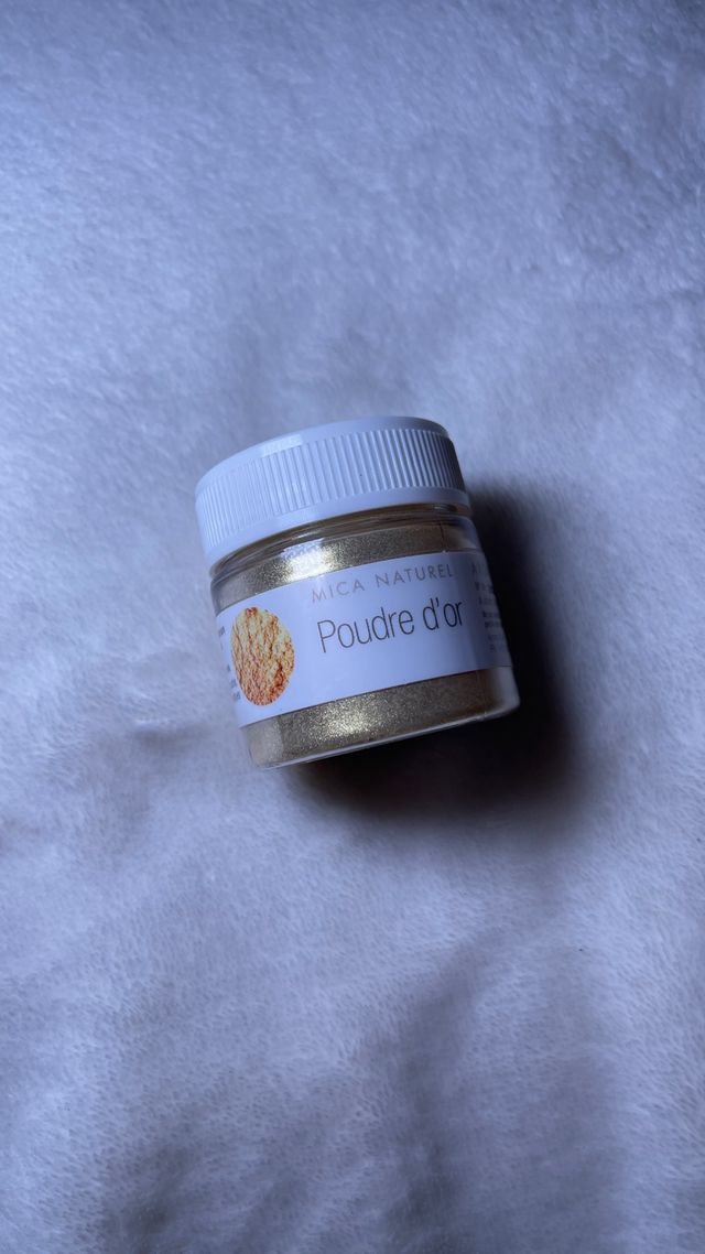 Mica Natural Poudre d'or Dorado