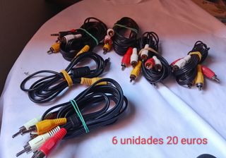 6 Cables RCA Audio/Video