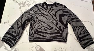 Jersey H&M estampado cebra