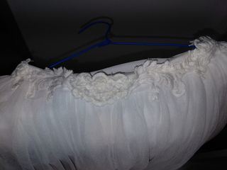 Sobrefalda de Novia Blanca