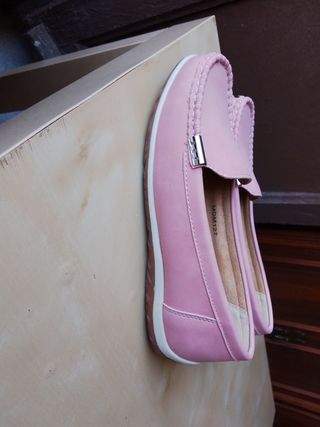 Mocasines Mujer Rosas Talla 36 Nuevos