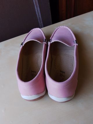 Mocasines Mujer Rosas Talla 36 Nuevos