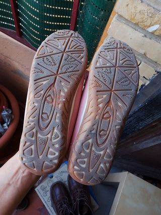 Mocasines Mujer Rosas Talla 36 Nuevos