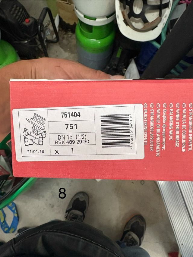 Válvula Oventrop 751404 DN 15