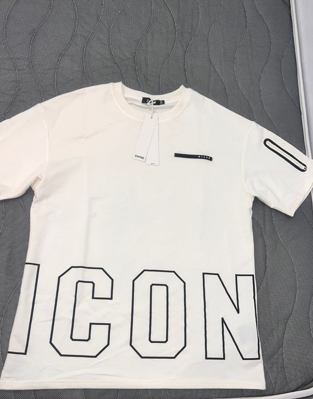 Conjunto camiseta y pantalón corto ICON blanco