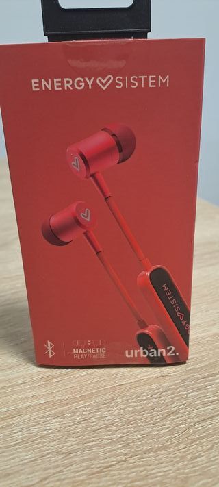Auriculares Energy Sistem BT Urban 2 Rojos
