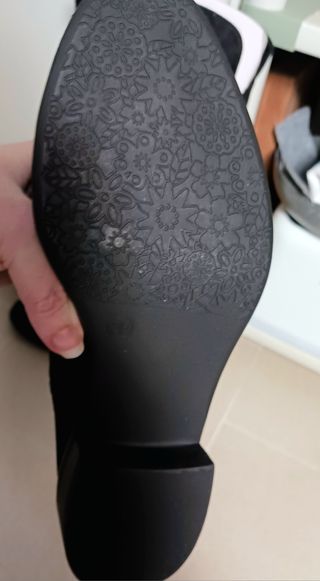 Botas altas mosqueteras mujer negras