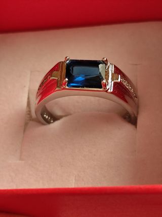 Anillo plata Lay S925 . ajustable 