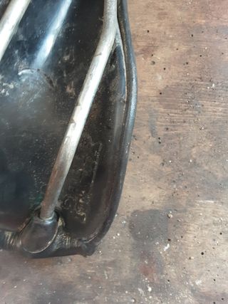 Sillines de bicicleta antiguos