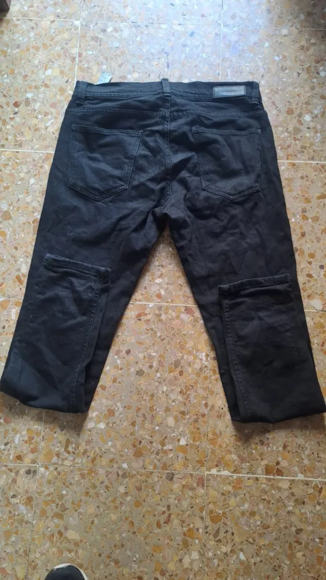 Pantalones Zara Negros Talla M/38-40