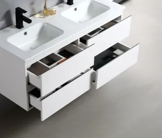Mueble Baño 120cm con Lavabo Cerámico