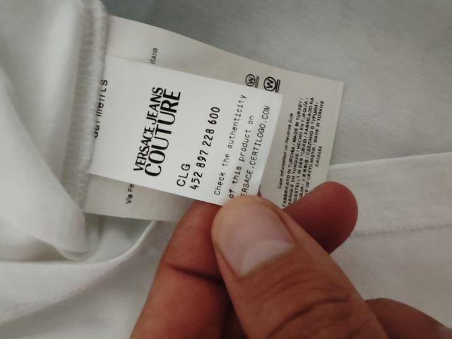 T-shirt Versace Jeans Couture bianca