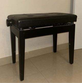 Banqueta Piano/Teclado Casio BGM Negra