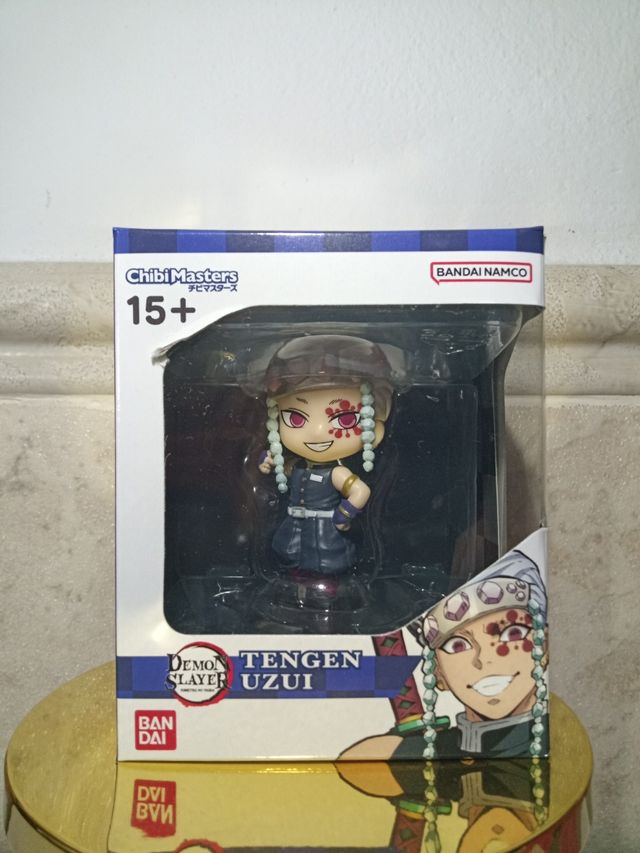3 Figuras Chibi Masters Demon Slayer