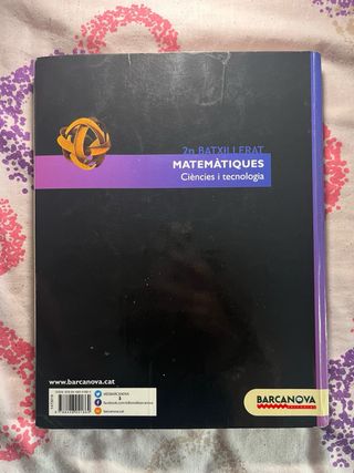 Matemàtiques 2n Batxillerat. Llibre de l'alumne