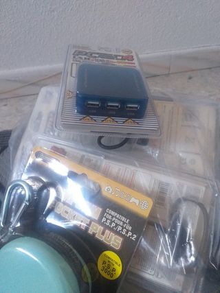 Funda PSP 2/3 Dragonplus + Hub USB