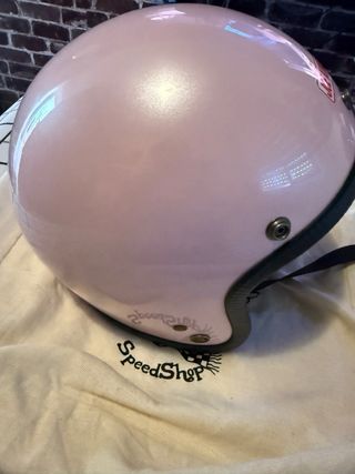 Casco Jet Rosa Joe King